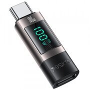 Adaptor Date si Incarcare USB-C - USB-C Yesido GS24, Gri