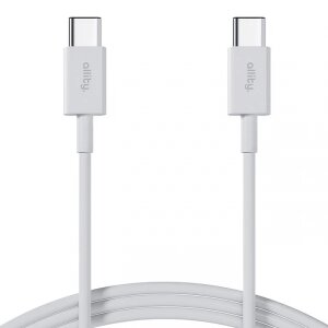 Cablu Date si Incarcare USB-C - USB-C Allity. AUC-03, 100W, 1m, Alb 