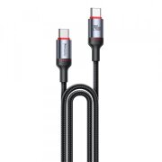 Cablu Date si Incarcare USB-C - USB-C Yesido CA185, 240W, 1.2m, Negru