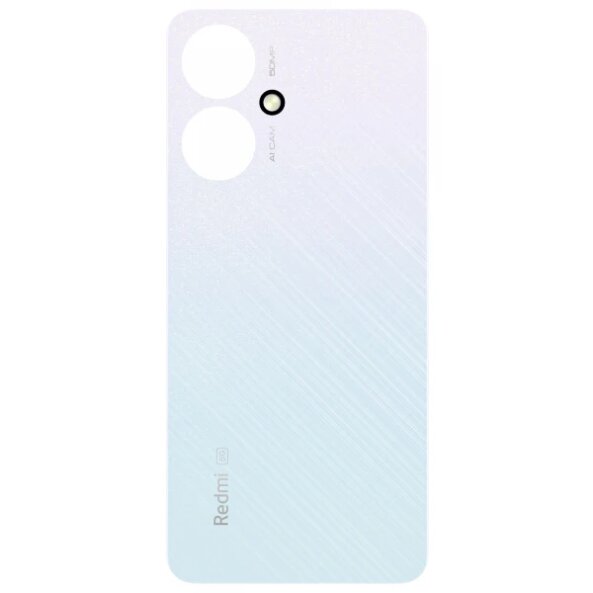 Capac Baterie Xiaomi Redmi 13C 5G, Alb (Starry Silver), Service Pack 1610111001569A 
