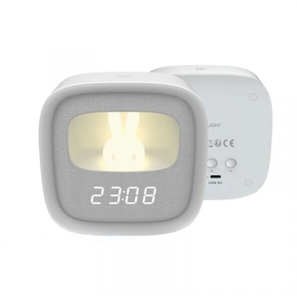 Ceas cu Alarma Forever Pure FNL-06 Aurora, Alb 