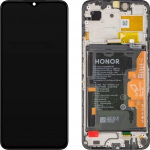 Display cu Touchscreen Honor X6b, cu Rama, Negru, Service Pack 0235AKES 