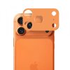 Folie de protectie Camera Spate  Techsuit  pentru Apple iPhone 17 Pro Max, Sticla Securizata, Portocalie