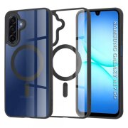 Husa MagSafe pentru Samsung Galaxy A17 4G / A17 5G, Techsuit, Pro, Neagra