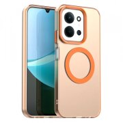 Husa MagSafe pentru Xiaomi Poco C85 4G / Redmi 15C 5G / 15C 4G, Techsuit, CandyCase, Portocalie