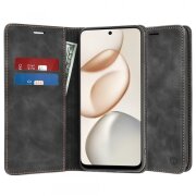 Husa pentru Honor 400 Smart 4G / X7d 4G / 400 Smart 5G, Techsuit, Confy, Neagra