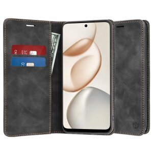 Husa pentru Honor 400 Smart 4G / X7d 4G / 400 Smart 5G, Techsuit, Confy, Neagra