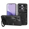 Husa pentru Oppo Reno14 Pro, Techsuit, CamGuard Pro, Neagra