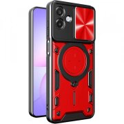 Husa pentru Samsung Galaxy A07 4G A075, Techsuit, CamGuard Pro, Rosie