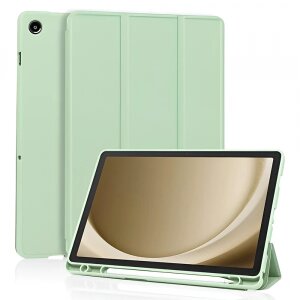 Husa pentru Samsung Galaxy Tab A11+ / Tab A9+, Techsuit, Flex Trifold, Verde Inchis