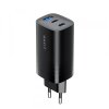 Incarcator Retea HAVIT UC20, 65W, 3A, 1 x USB-A - 2 x USB-C, Negru