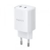 Incarcator Retea HAVIT UC45W, 45W, 3A, 2 x USB-C, Alb