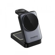 Incarcator Retea Wireless HAVIT W3103 3in1, 15W, 1.67A, Negru Gri