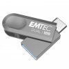 Memorie Externa USB-A 3.2 / USB-C Emtec D280 Dual, 128Gb ECMMD128GD2 
