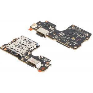 Placa cu Conector Incarcare - Microfon - Modul Cititor SIM Xiaomi Redmi Note 14 Pro 4G, Service Pack 560004000O600 