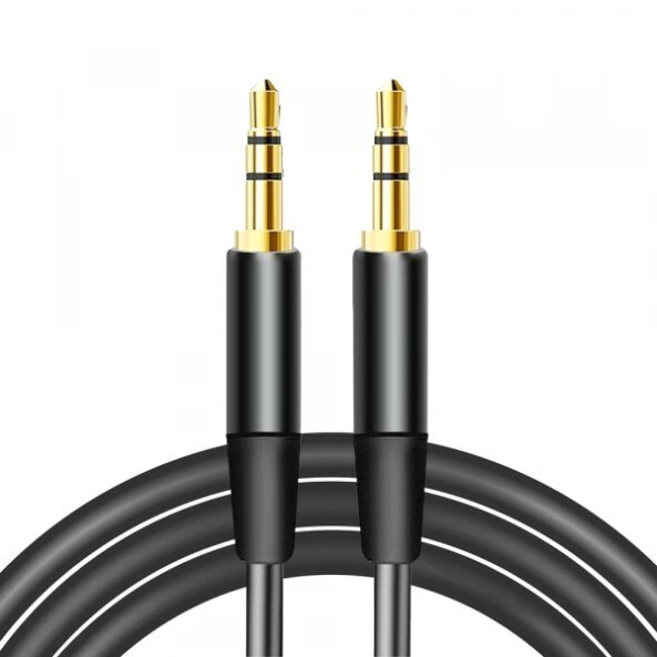 Cablu Audio 3.5mm - 3.5mm MaXlife, 1m, Negru 