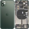 Capac Baterie Apple iPhone 11 Pro Max, Cu Carcasa Mijloc, Full Parts, Verde (Midnight Green), Swap