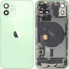 Capac Baterie Apple iPhone 12, Cu Carcasa Mijloc, Full Parts, Verde, Swap