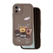 Husa pentru Apple iPhone 16, OEM, Ultra Trendy 3D Coffee, Maro 