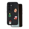 Husa pentru Samsung Galaxy A56 A566, OEM, Ultra Trendy 3D Christmas, Neagra 