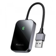 Adaptor Carplay Wireless McDodo CA-7210 pentru Apple iPhone Series, Negru