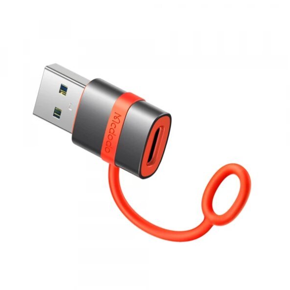 Adaptor Date si Incarcare USB-C - USB-A McDodo OT-3800, Gri