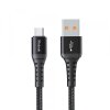 Cablu Date si Incarcare USB-A - microUSB McDodo CA-2281, 18W, 1m, Negru