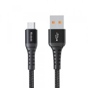 Cablu Date si Incarcare USB-A - microUSB McDodo CA-2281, 18W, 1m, Negru
