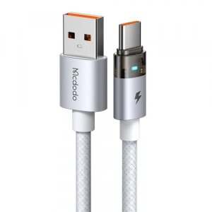Cablu Date si Incarcare USB-A - USB-C McDodo CA-6892, 66W, 1.2m, Alb