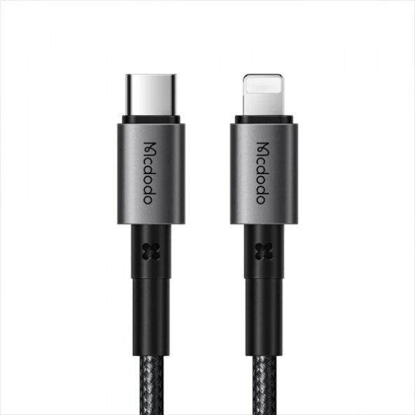 Cablu Date si Incarcare USB-C - Lightning McDodo CA-2850, 36W, 1.2m, Negru