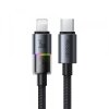 Cablu Date si Incarcare USB-C - Lightning McDodo CA-8190 Colorful, 36W, 1.2m, Negru