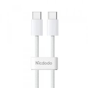 Cablu Date si Incarcare USB-C - USB-C McDodo CA-5690, 60W, 1m, Alb