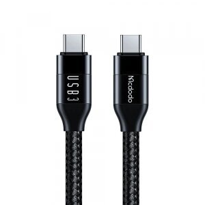 Cablu Date si Incarcare USB-C - USB-C McDodo CA-7132, 100W, 1.2m, Negru