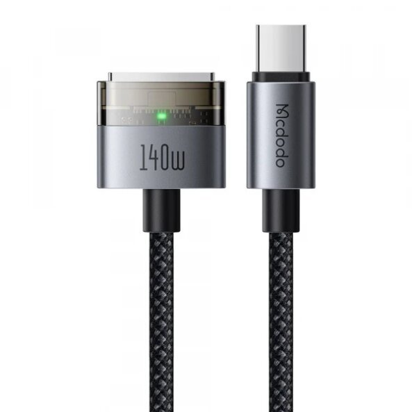 Cablu Incarcare USB-C - MagSafe 3 McDodo CA-2070, 140W, 2m, Negru