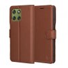 Husa pentru Motorola Edge 70, Techsuit, Leather Folio, Maro