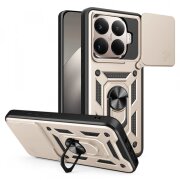 Husa pentru Xiaomi 15T Pro, Techsuit, CamShield, Aurie