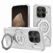 Husa pentru Xiaomi 15T Pro, Techsuit, Carbon Shield Pro, Alba