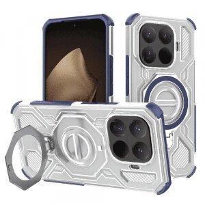 Husa pentru Xiaomi 15T Pro, Techsuit, Carbon Shield Pro, Albastra