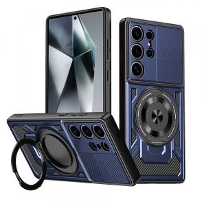 Husa pentru Xiaomi 15T Pro, Techsuit, RuggedCam, Albastra