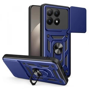 Husa pentru Xiaomi 15T, Techsuit, CamShield, Albastra