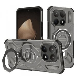 Husa pentru Xiaomi 15T, Techsuit, Carbon Shield Pro, Neagra Deschisa