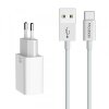 Incarcator Retea Cu Cablu USB-C McDodo CH-6721 Offer, 12W, 2.4A, 2 x USB-A, Alb