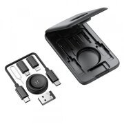 Incarcator Wireless McDodo CH-2440 8in1 pentru Apple Watch Series, Negru