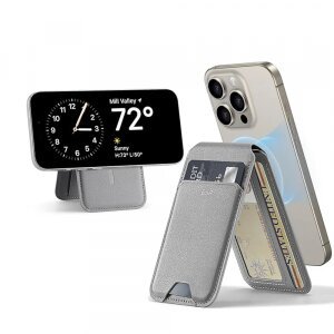 Portofel Magsafe, ESR, Gri