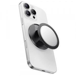 Suport Inel cu MagSafe McDodo MR-7912 2in1, Negru