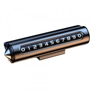 Suport Numar Telefon Auto Techsuit ResQTag