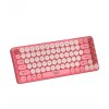 Tastatura Wireless XO Design KB-12, BT / Wi-Fi, Roz 