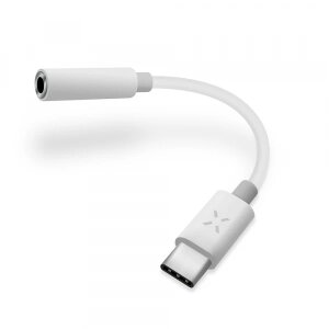 Adaptor Audio USB-C - 3.5mm Fixed, Alb