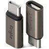 Adaptor Date si Incarcare Lightning - USB-C Ringke, Maro, Set 2 bucati