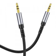 Cablu Audio 3.5mm - 3.5mm Lito LA01D, 1m, Negru